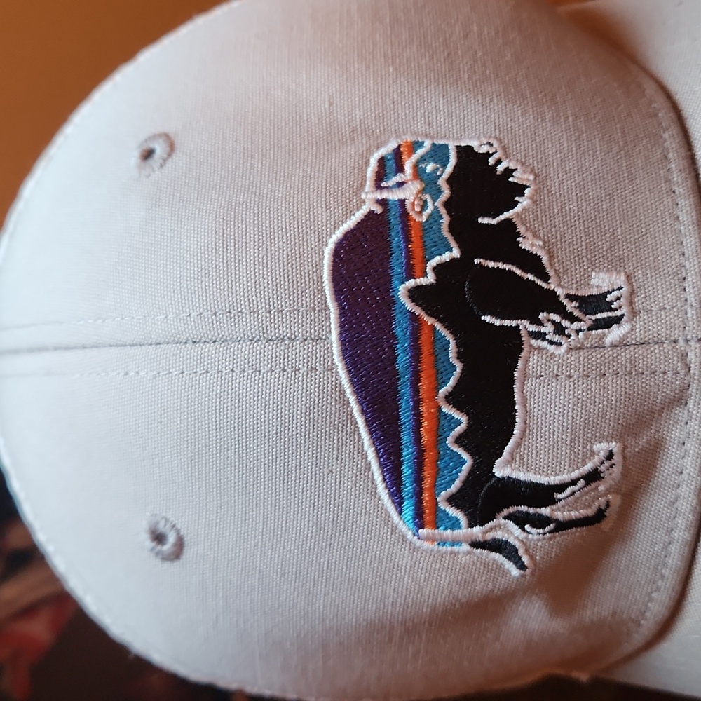 Patagonia White And Gray Mesh Cap With Colorful Buffalo - Picture 7 of 10